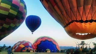 inflado de globos aerostaticos
